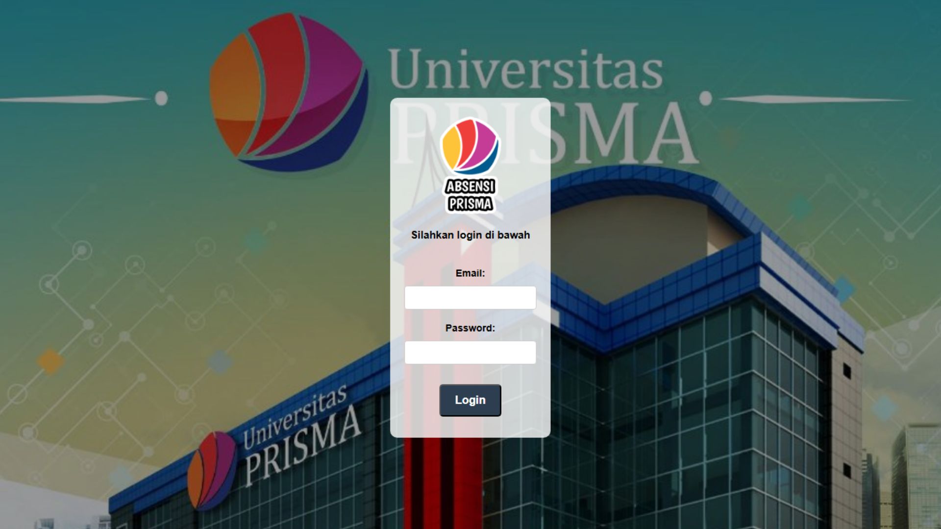 QR Prisma Student Attendance Website